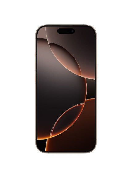 Apple iphone 16 pro desert titanium – front view – Refurbished UAE – Renewed.ae