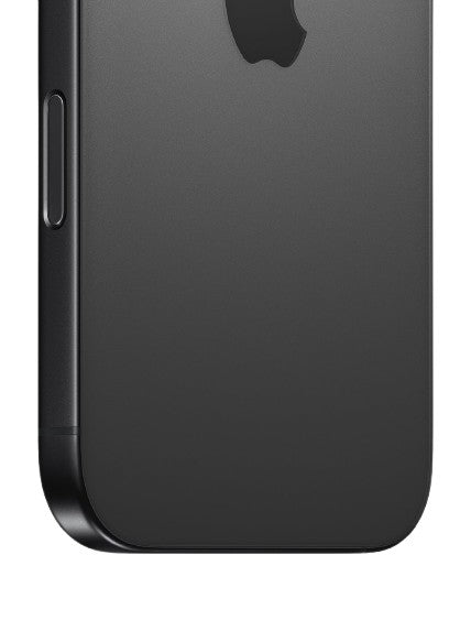 Apple iphone 16 pro max black titanium – back view – Refurbished UAE – Renewed.ae