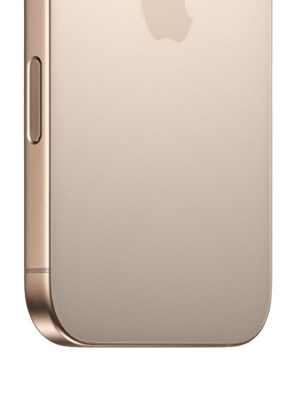 Apple iphone 16 pro max desert titanium – back view – Refurbished UAE – Renewed.ae