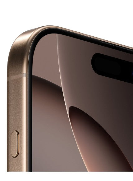 Apple iphone 16 pro max desert titanium – side view – Refurbished UAE – Renewed.ae