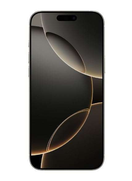 Apple iphone 16 pro max natural titanium – front view – Refurbished UAE – Renewed.ae