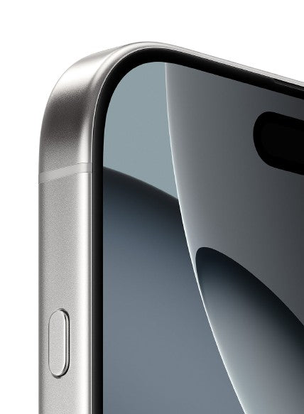 Apple iphone 16 pro max white titanium – side view – Refurbished UAE – Renewed.ae