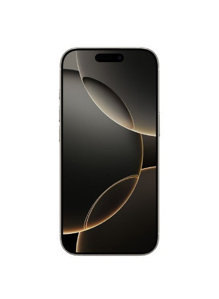 Apple iphone 16 pro natural titanium – front view – Refurbished UAE – Renewed.ae