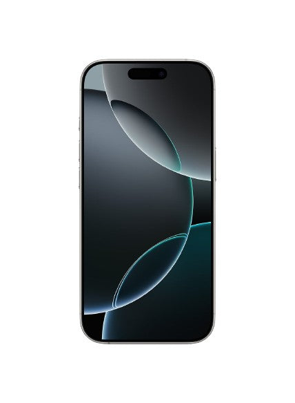 Apple iphone 16 pro white titanium – front view – Refurbished UAE – Renewed.ae