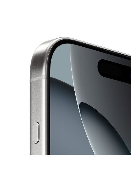 Apple iphone 16 pro white titanium – side view – Refurbished UAE – Renewed.ae