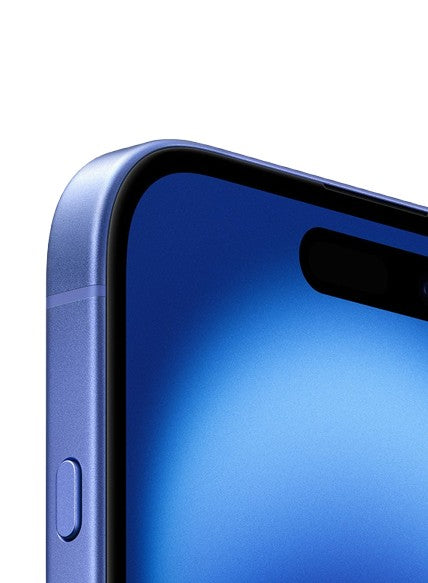 Apple iphone 16 ultramarine – side view – Refurbished UAE – Renewed.ae