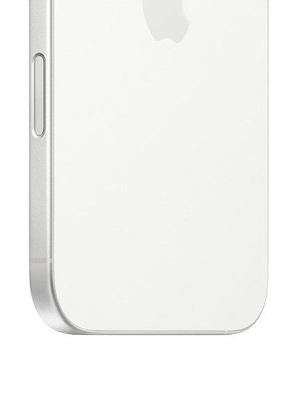 Apple iphone 16 white – back view – Refurbished UAE – Renewed.ae
