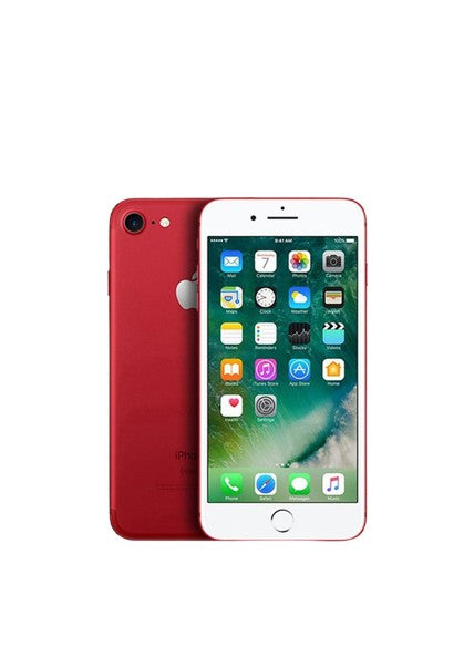 Apple iphone 7 red – back view – Refurbished UAE – Renewed.ae