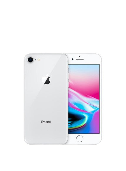 Apple iphone 8 silver – back view – Refurbished UAE – Renewed.ae