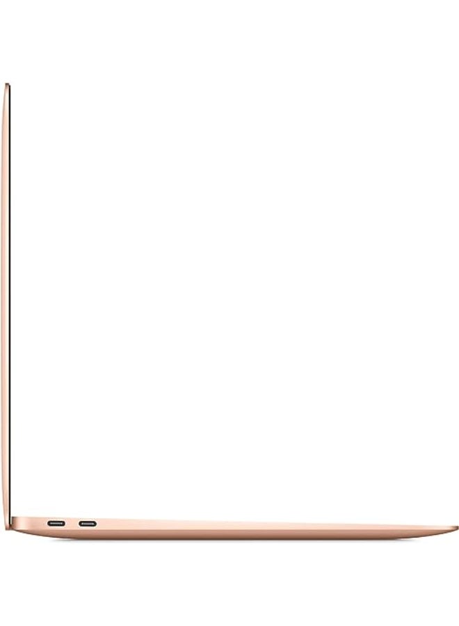 Apple macbook air 13-inch (2020) apple m1 chip – renewed gold – side view – Refurbished UAE – Renewed.ae
