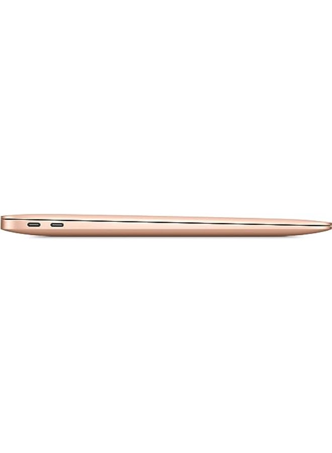 Apple macbook air 13-inch (2020) apple m1 chip – renewed gold – side view – Refurbished UAE – Renewed.ae