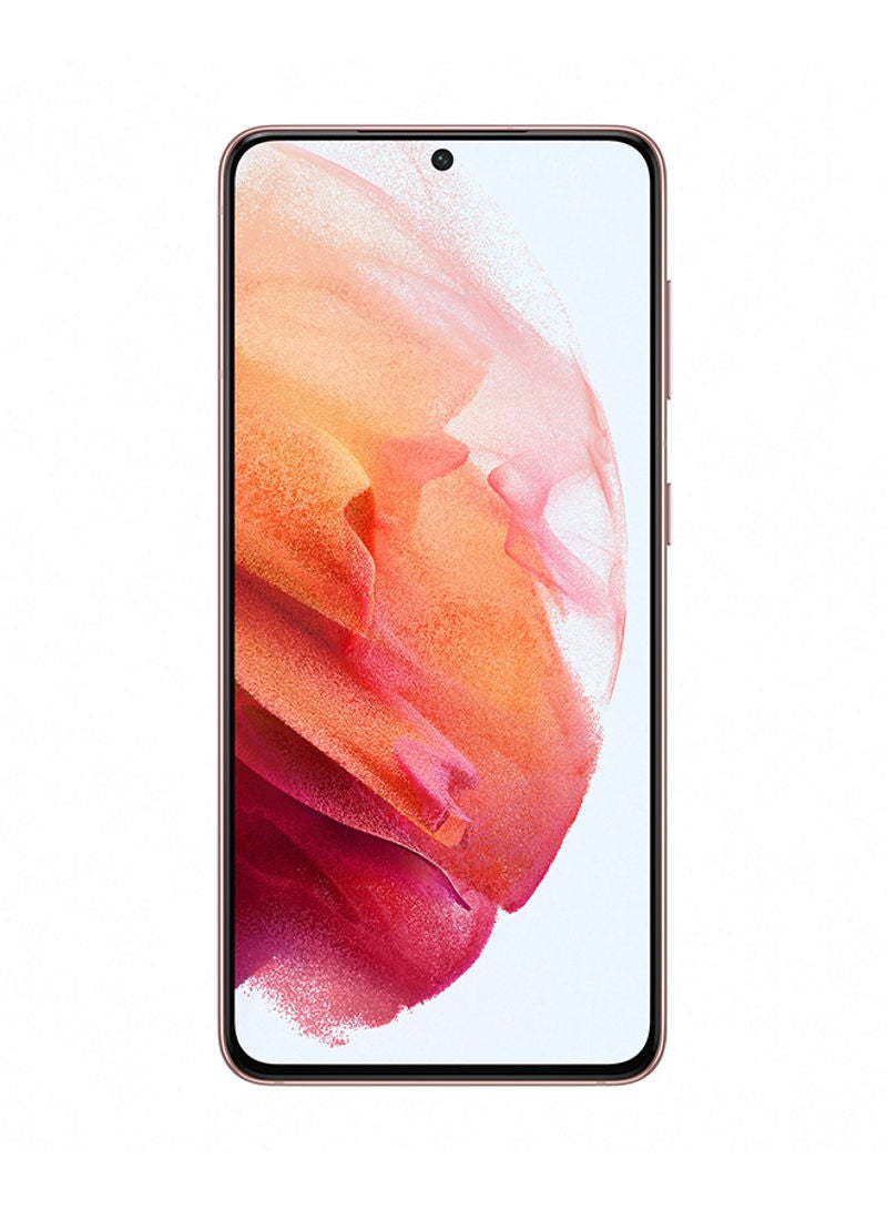 Samsung galaxy s21 pink – front view – Refurbished UAE – Renewed.ae