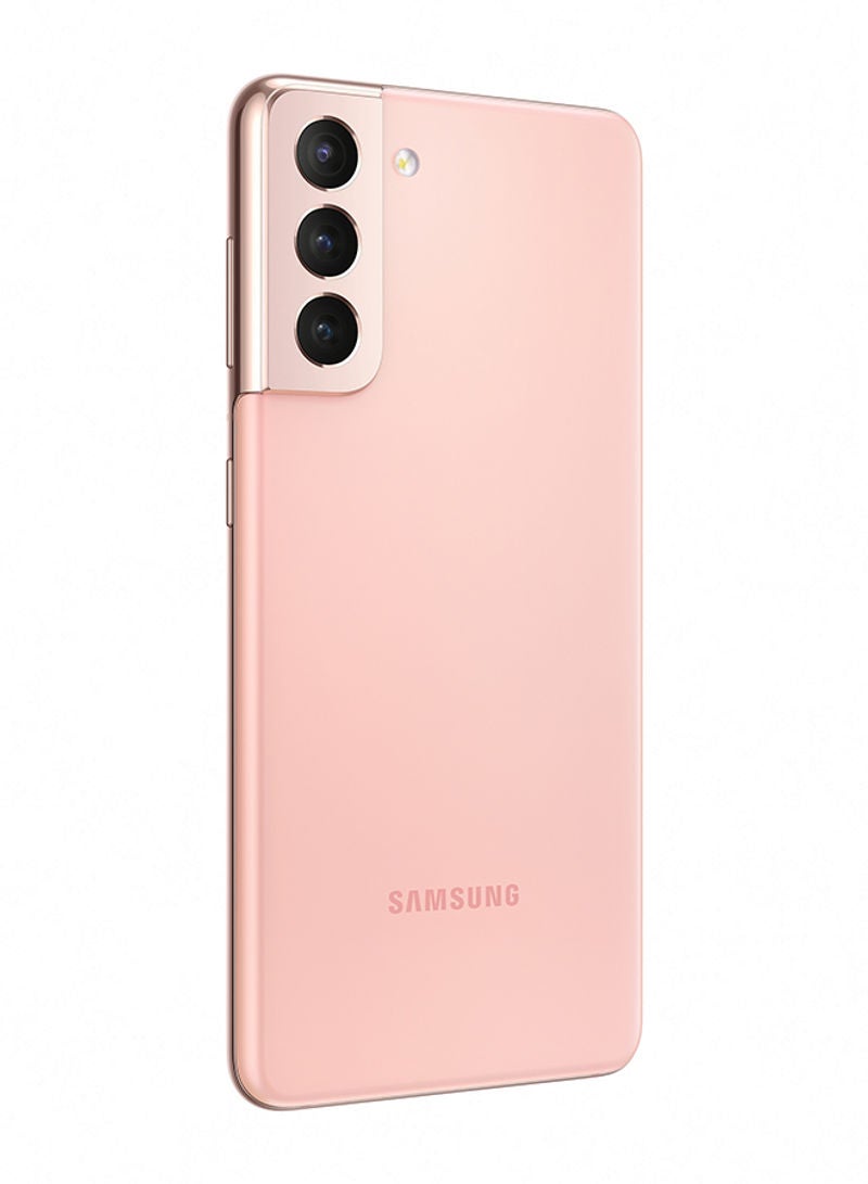 Samsung galaxy s21 pink – side view – Refurbished UAE – Renewed.ae