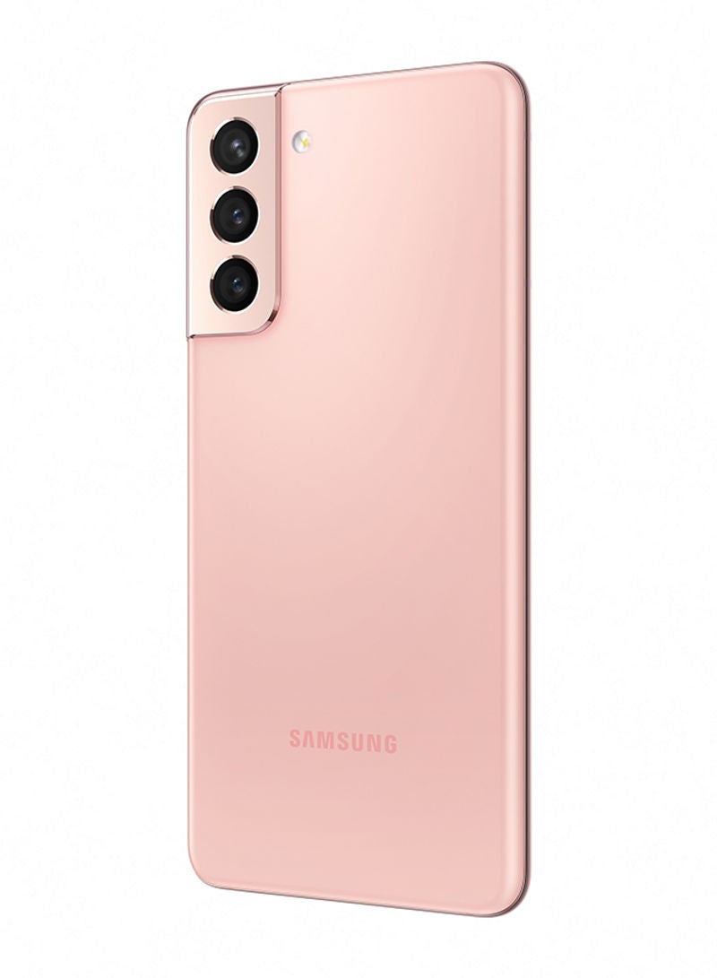 Samsung galaxy s21 pink – side view – Refurbished UAE – Renewed.ae