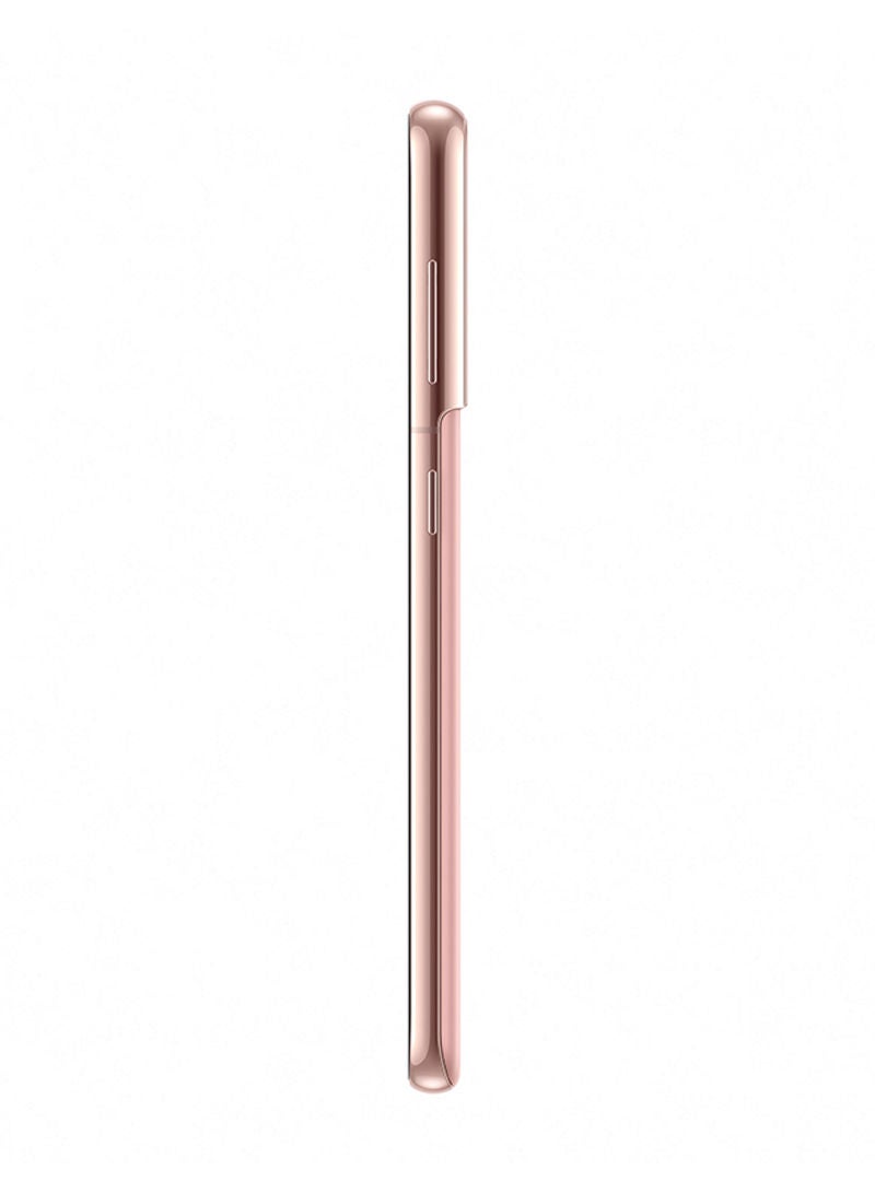 Samsung galaxy s21 pink – side view – Refurbished UAE – Renewed.ae