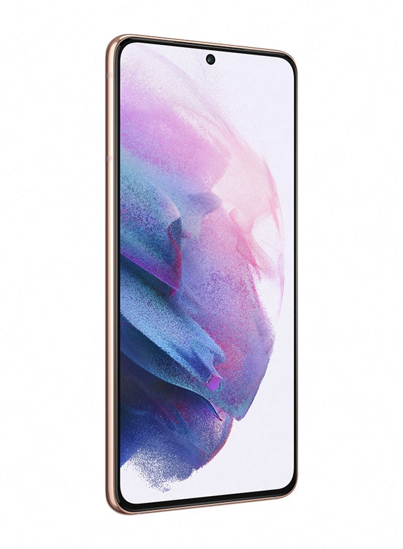 Samsung galaxy s21 phantom violet – side view – Refurbished UAE – Renewed.ae
