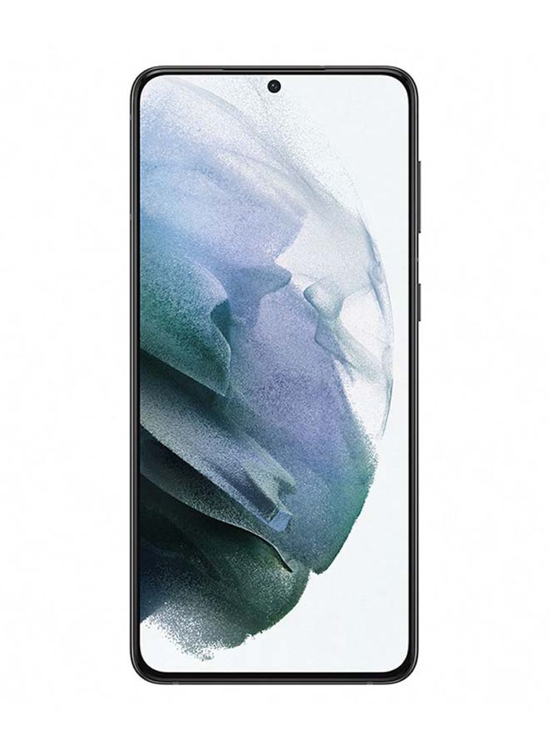 Samsung galaxy s21+ phantom black – front view – Refurbished UAE – Renewed.ae