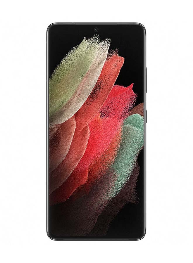 Samsung galaxy s21 ultra phantom black – front view – Refurbished UAE – Renewed.ae