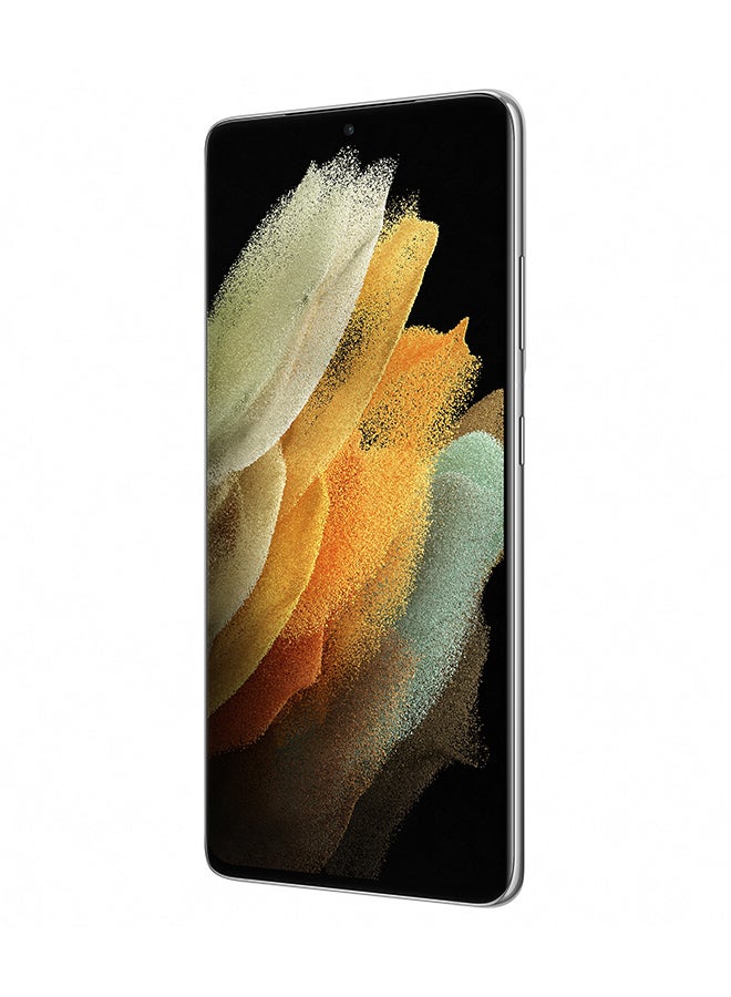 Samsung galaxy s21 ultra phantom silver – side view – Refurbished UAE – Renewed.ae