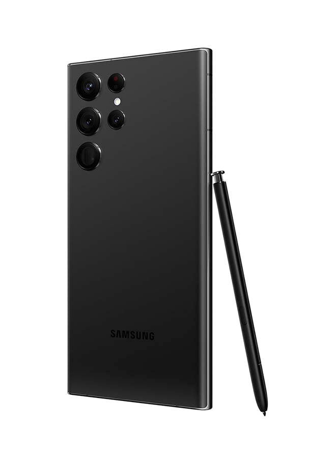 Samsung galaxy s22 ultra phantom black – back view – Refurbished UAE – Renewed.ae
