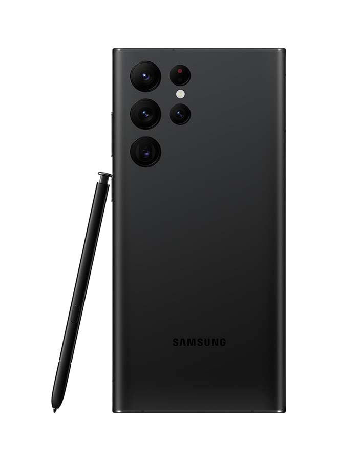 Samsung galaxy s22 ultra phantom black – back view – Refurbished UAE – Renewed.ae